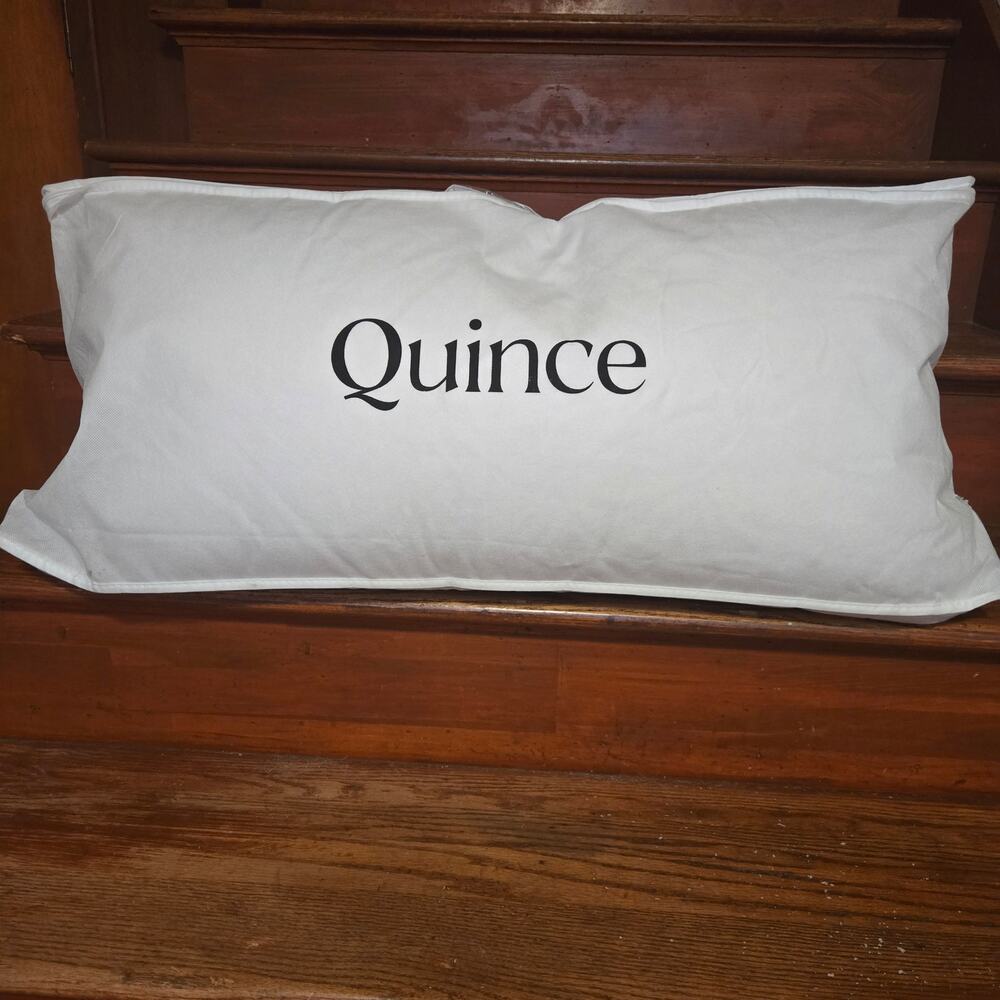NEW Quince Luxe Goose Down King Pillow Firm/ Extra Firm - Picture 3 of 7